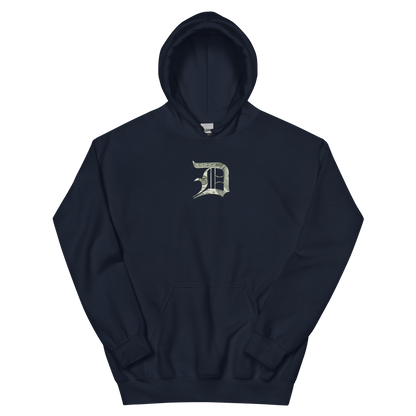 Detroit 'Old English D' Hoodie (Benjamins Edition) | Unisex Standard - Emb.