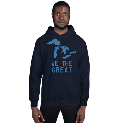 Great Lakes 'We the Great' Hoodie (Superior Blue) | Unisex Standard