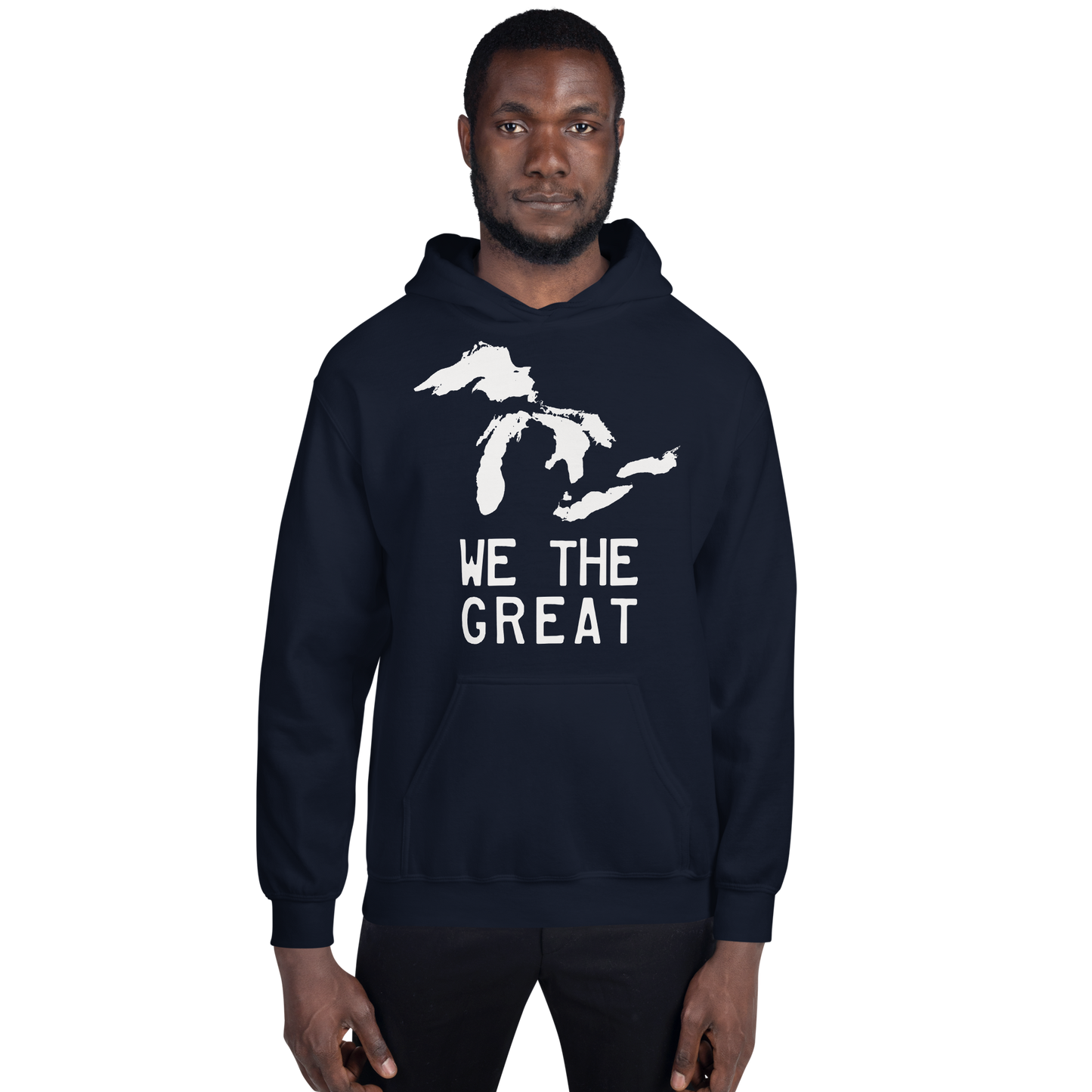 Great Lakes 'We The Great' Hoodie (Birch Bark White) | Unisex Standard