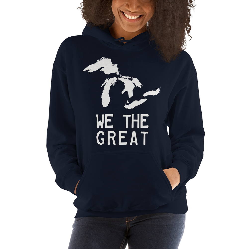 Great Lakes 'We The Great' Hoodie (Birch Bark White) | Unisex Standard