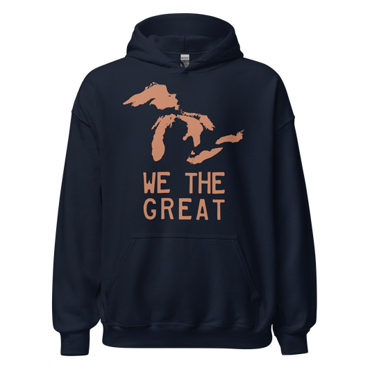 Great Lakes 'We the Great' Hoodie (Copper) | Unisex Standard