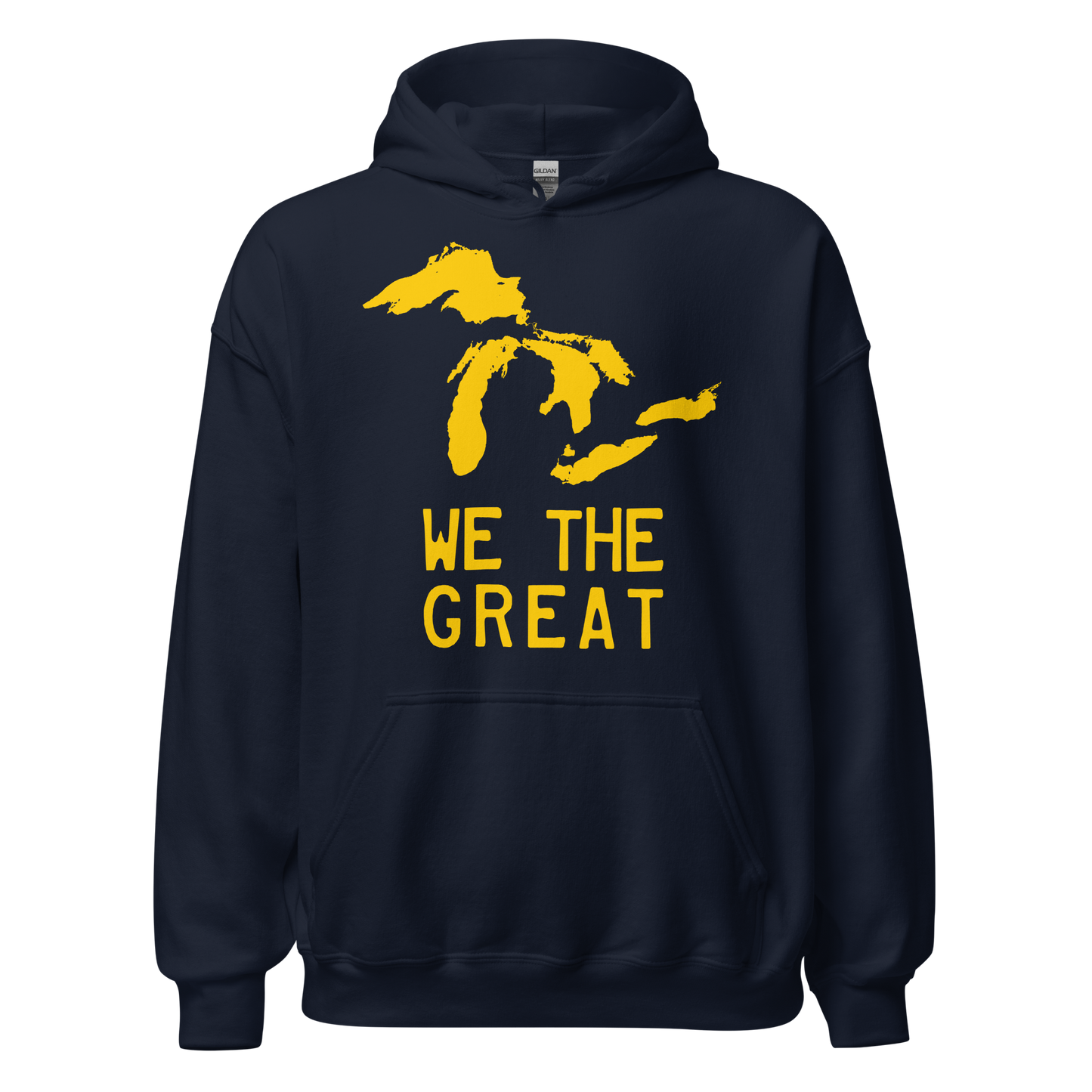 Great Lakes 'We the Great' Hoodie (Gold) | Unisex Standard