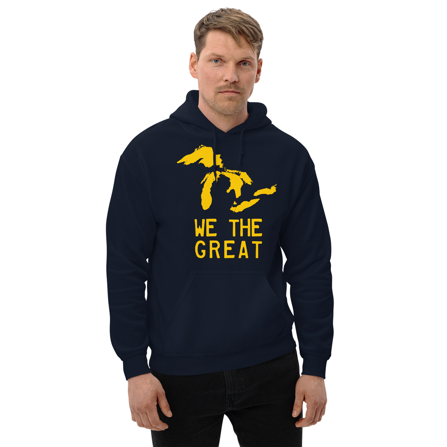 Great Lakes 'We the Great' Hoodie (Gold) | Unisex Standard