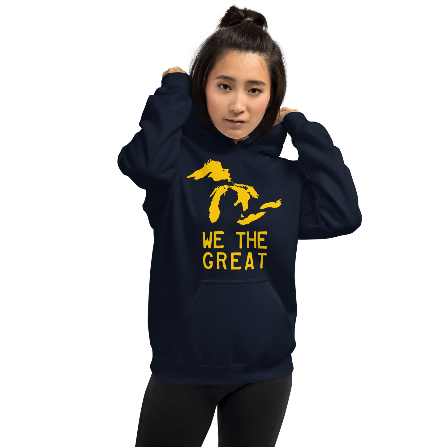 Great Lakes 'We the Great' Hoodie (Gold) | Unisex Standard