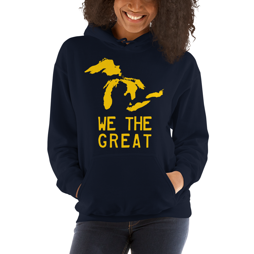 Great Lakes 'We the Great' Hoodie (Gold) | Unisex Standard