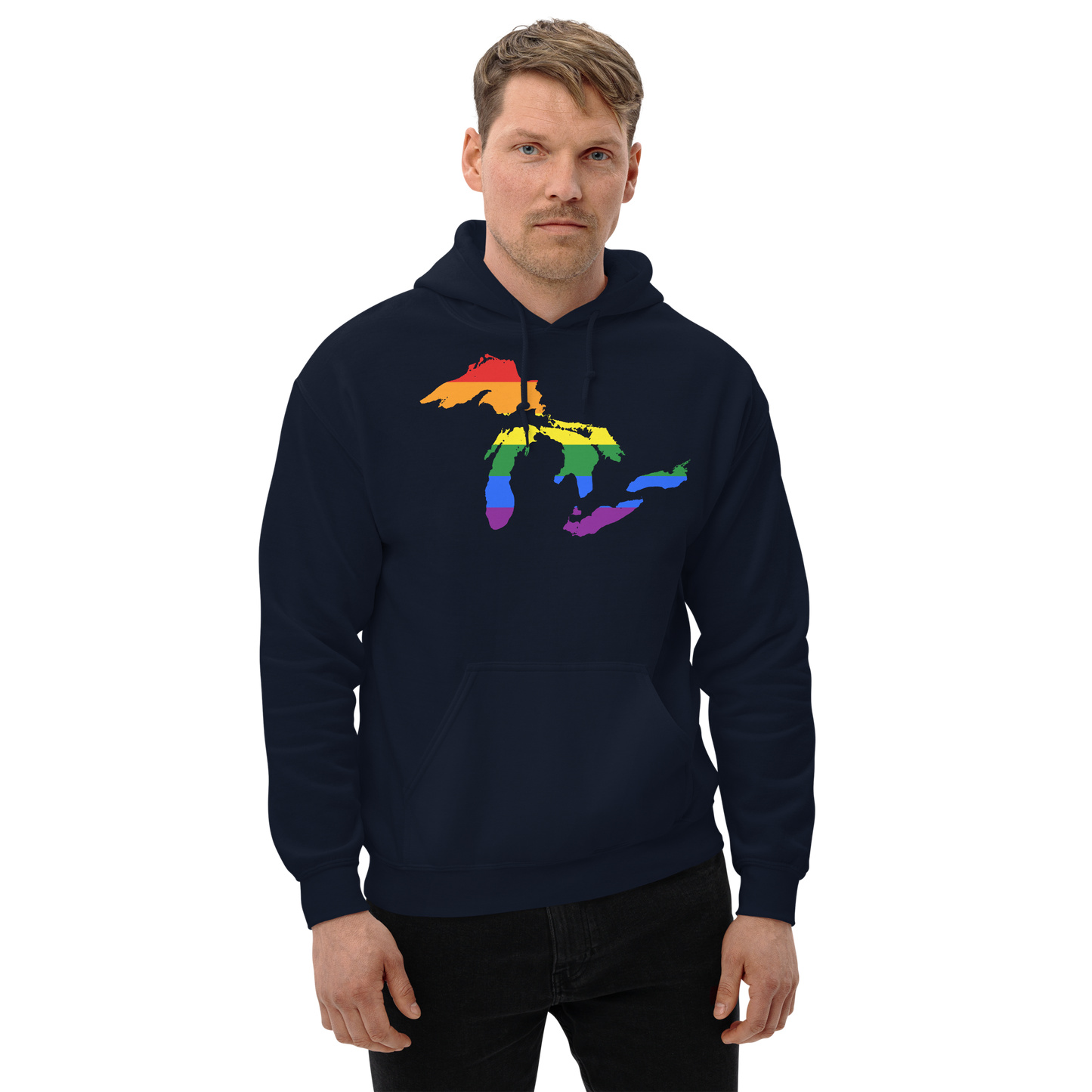 Great Lakes Hoodie (Rainbow Pride Edition) | Unisex Standard