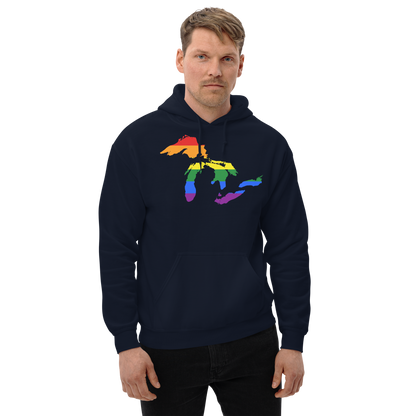 Great Lakes Hoodie (Rainbow Pride Edition) | Unisex Standard