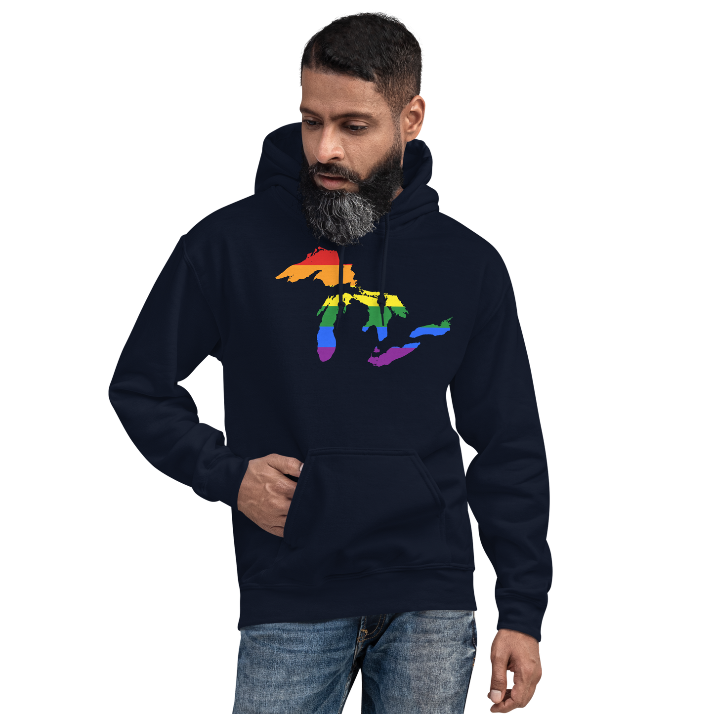 Great Lakes Hoodie (Rainbow Pride Edition) | Unisex Standard