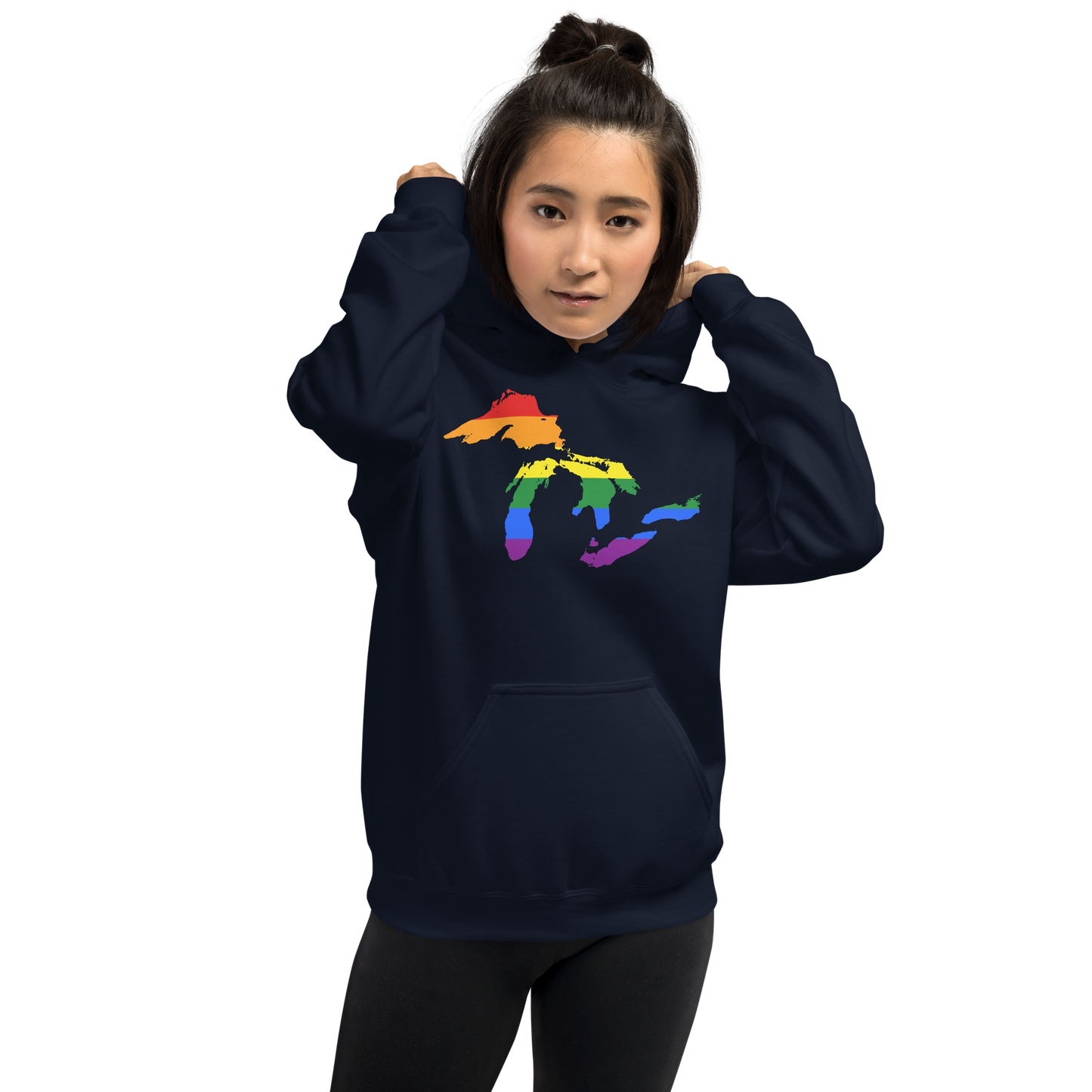 Great Lakes Hoodie (Rainbow Pride Edition) | Unisex Standard