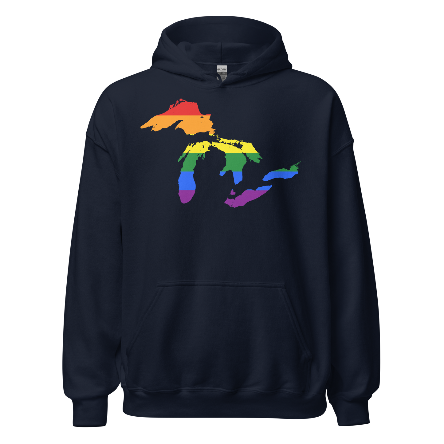 Great Lakes Hoodie (Rainbow Pride Edition) | Unisex Standard