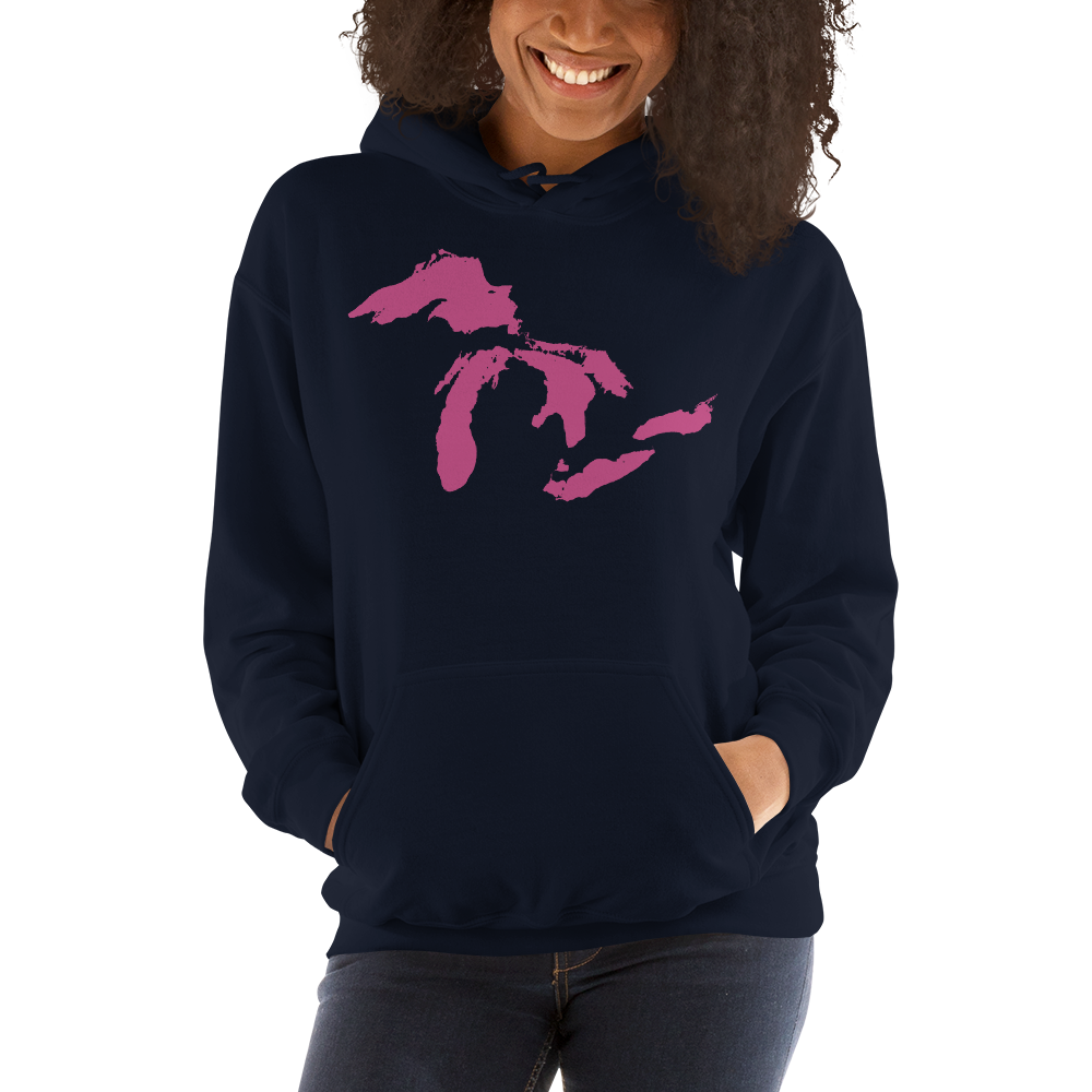 Great Lakes Hoodie (Apple Blossom Pink) | Unisex Standard