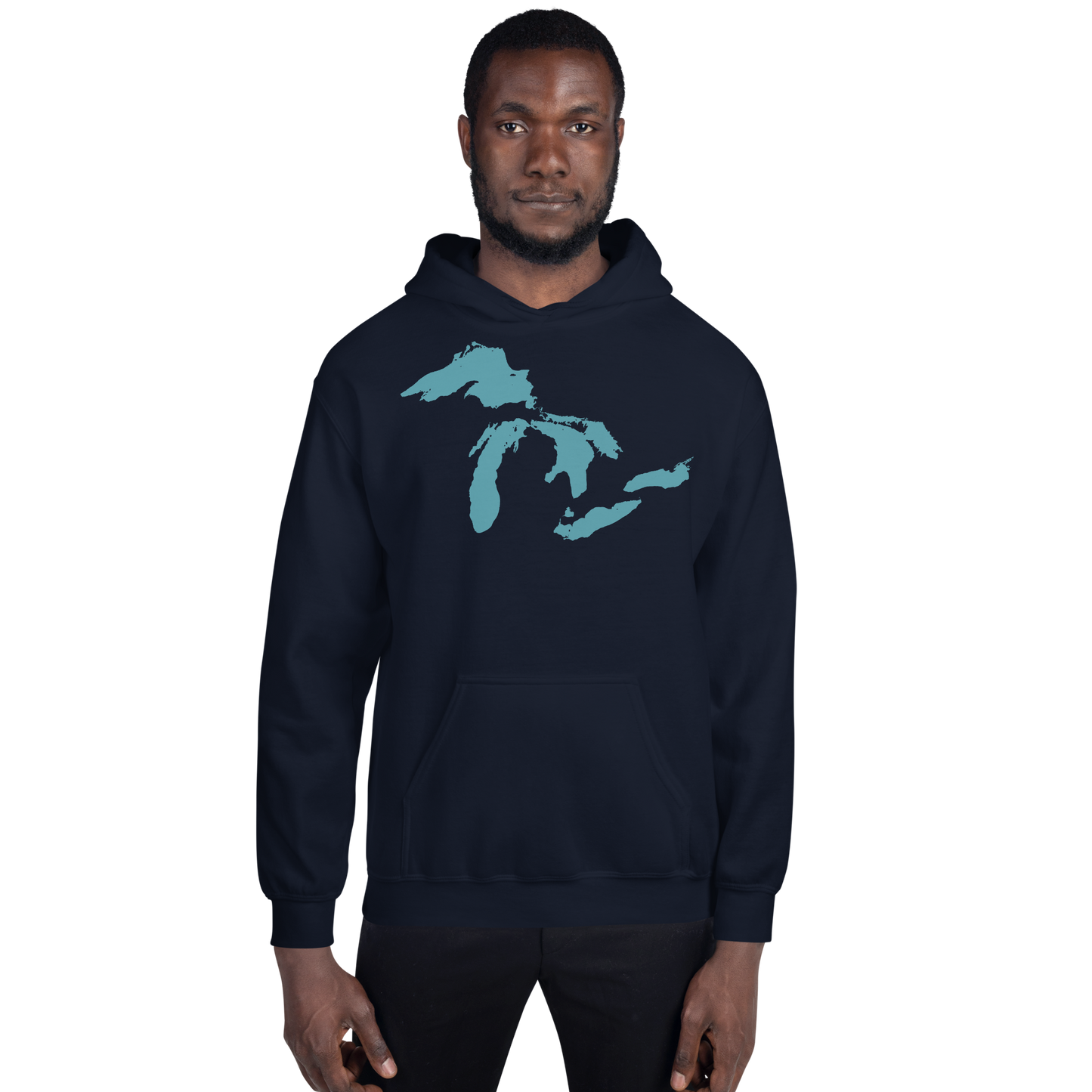 Great Lakes Hoodie (Huron Blue) | Unisex Standard