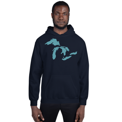 Great Lakes Hoodie (Huron Blue) | Unisex Standard