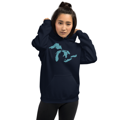 Great Lakes Hoodie (Huron Blue) | Unisex Standard