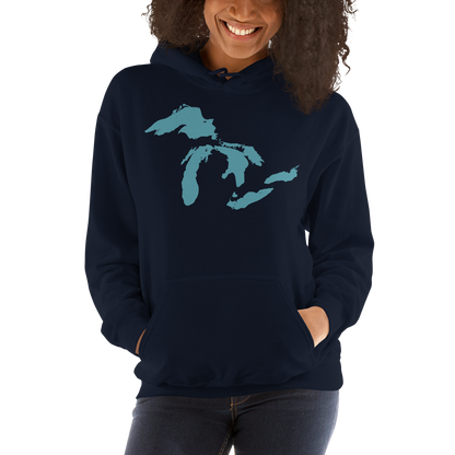 Great Lakes Hoodie (Huron Blue) | Unisex Standard