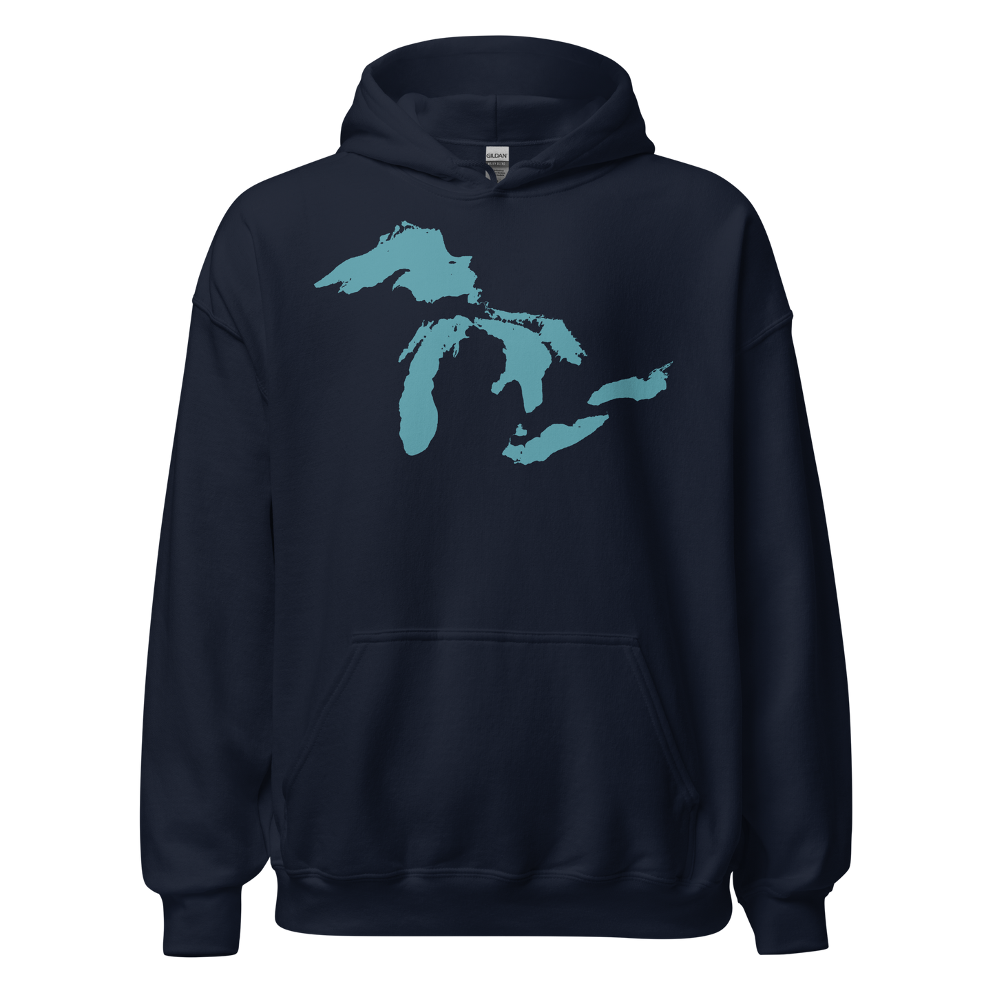 Great Lakes Hoodie (Huron Blue) | Unisex Standard