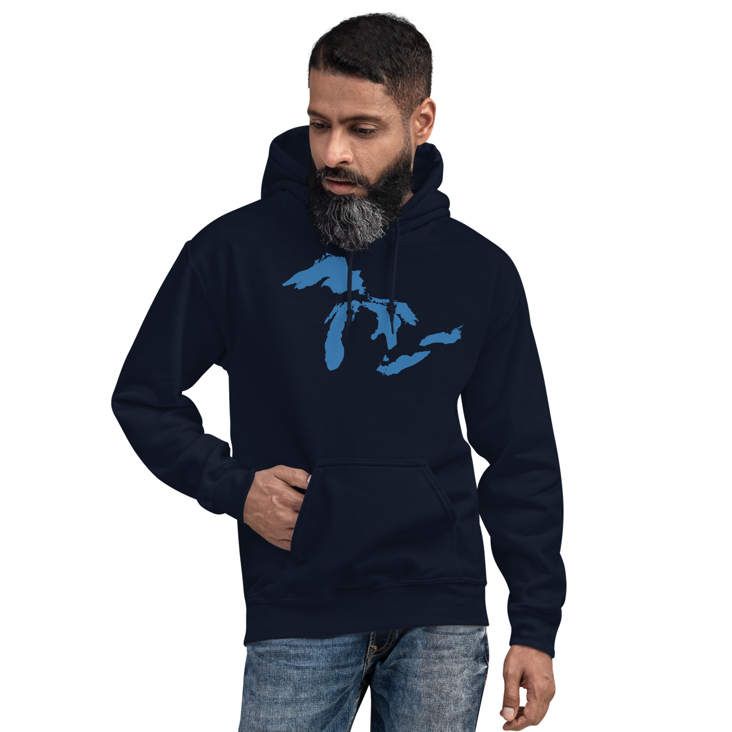 Great Lakes Hoodie (Superior Blue) | Unisex Standard