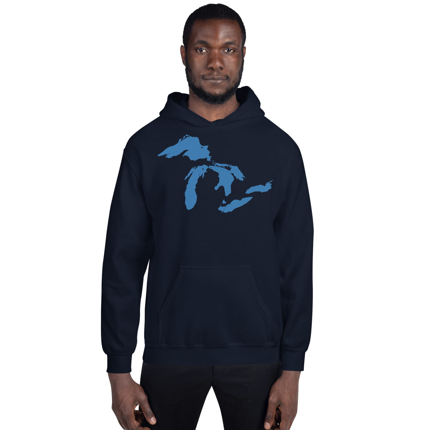 Great Lakes Hoodie (Superior Blue) | Unisex Standard