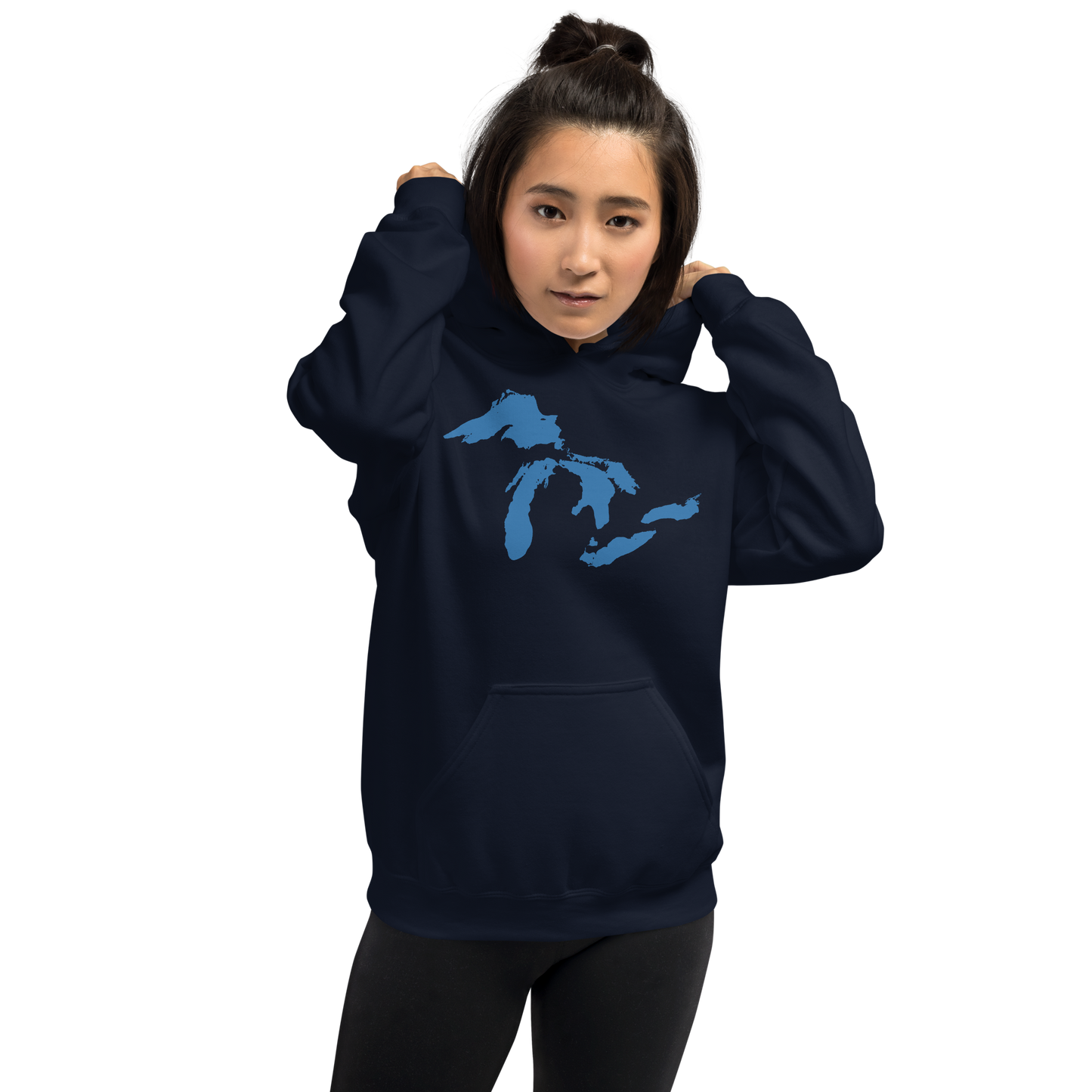 Great Lakes Hoodie (Superior Blue) | Unisex Standard