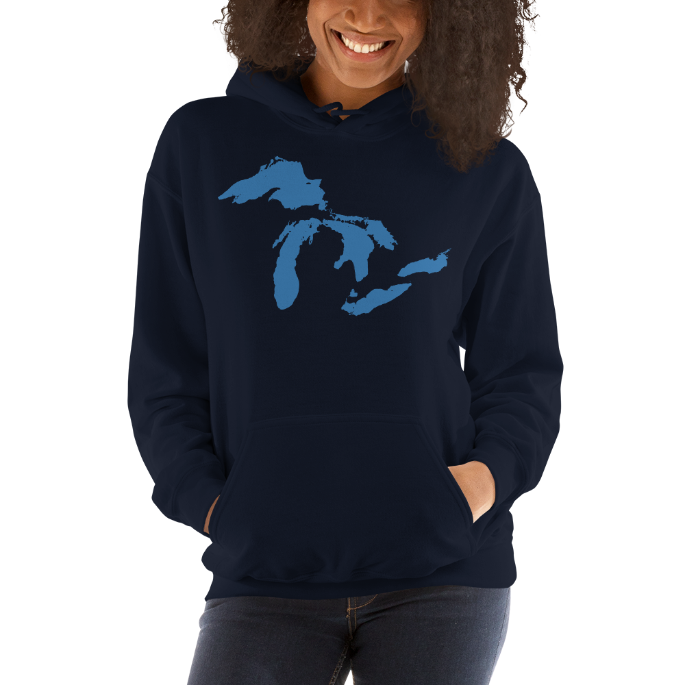 Great Lakes Hoodie (Superior Blue) | Unisex Standard