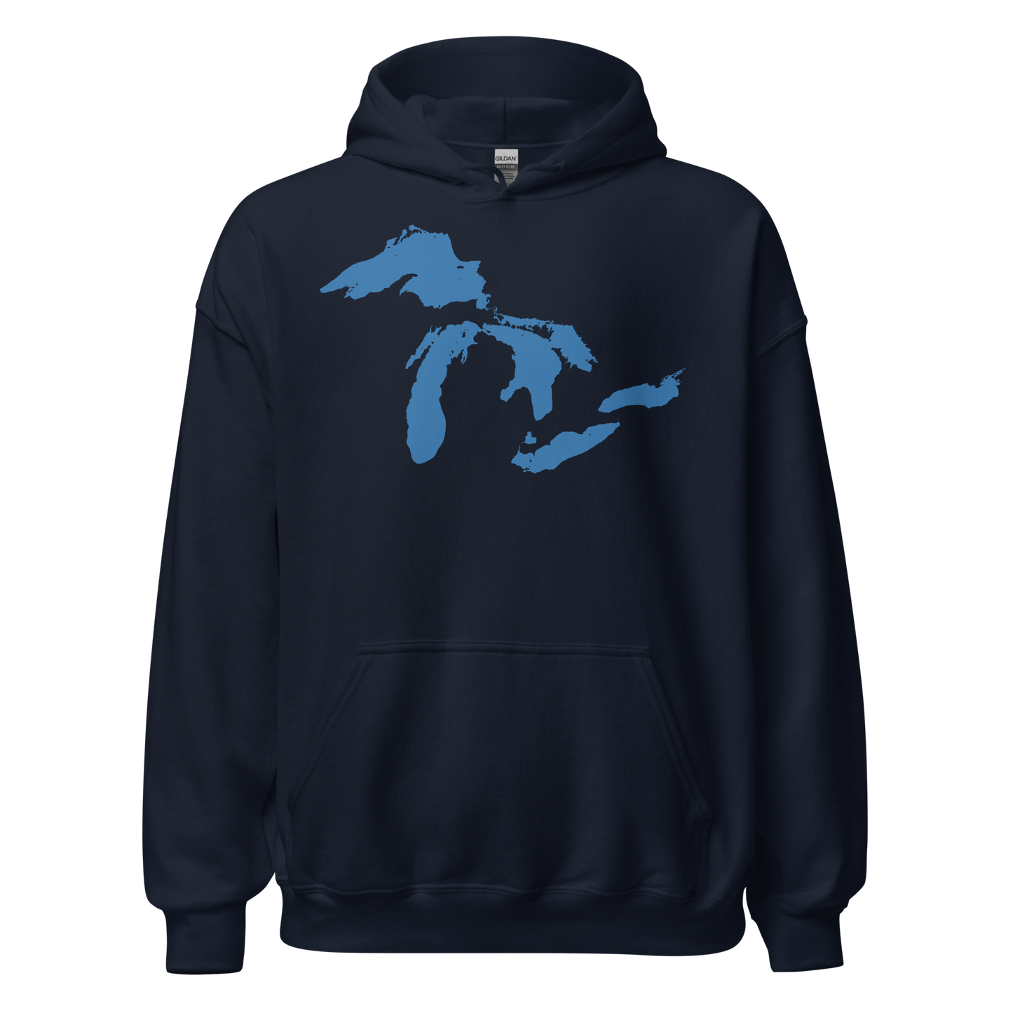 Great Lakes Hoodie (Superior Blue) | Unisex Standard