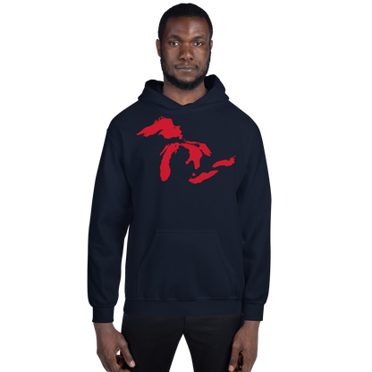 Great Lakes Hoodie (Aliform Red) | Unisex Standard