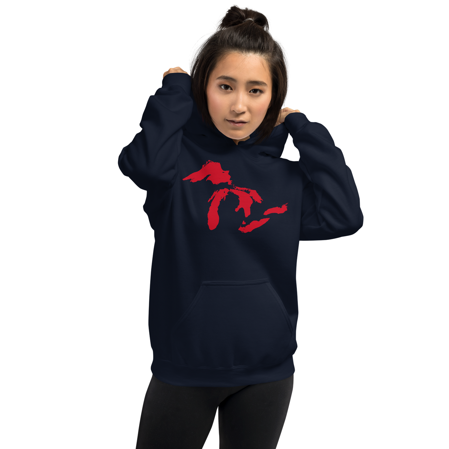 Great Lakes Hoodie (Aliform Red) | Unisex Standard