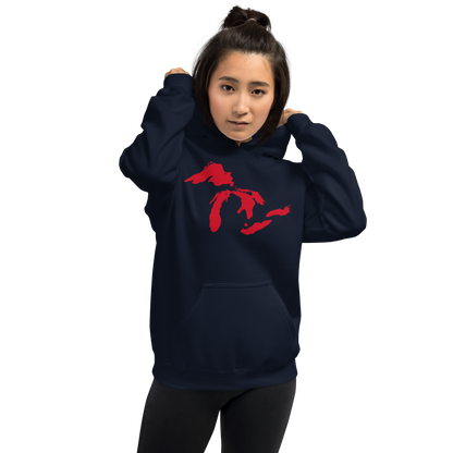 Great Lakes Hoodie (Aliform Red) | Unisex Standard