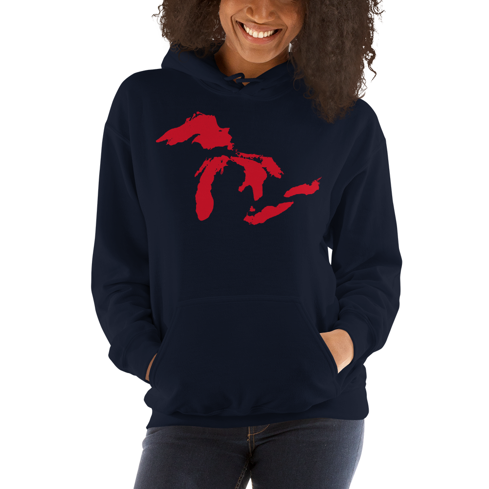 Great Lakes Hoodie (Aliform Red) | Unisex Standard