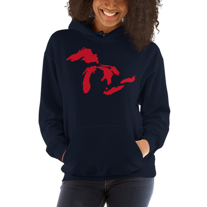 Great Lakes Hoodie (Aliform Red) | Unisex Standard