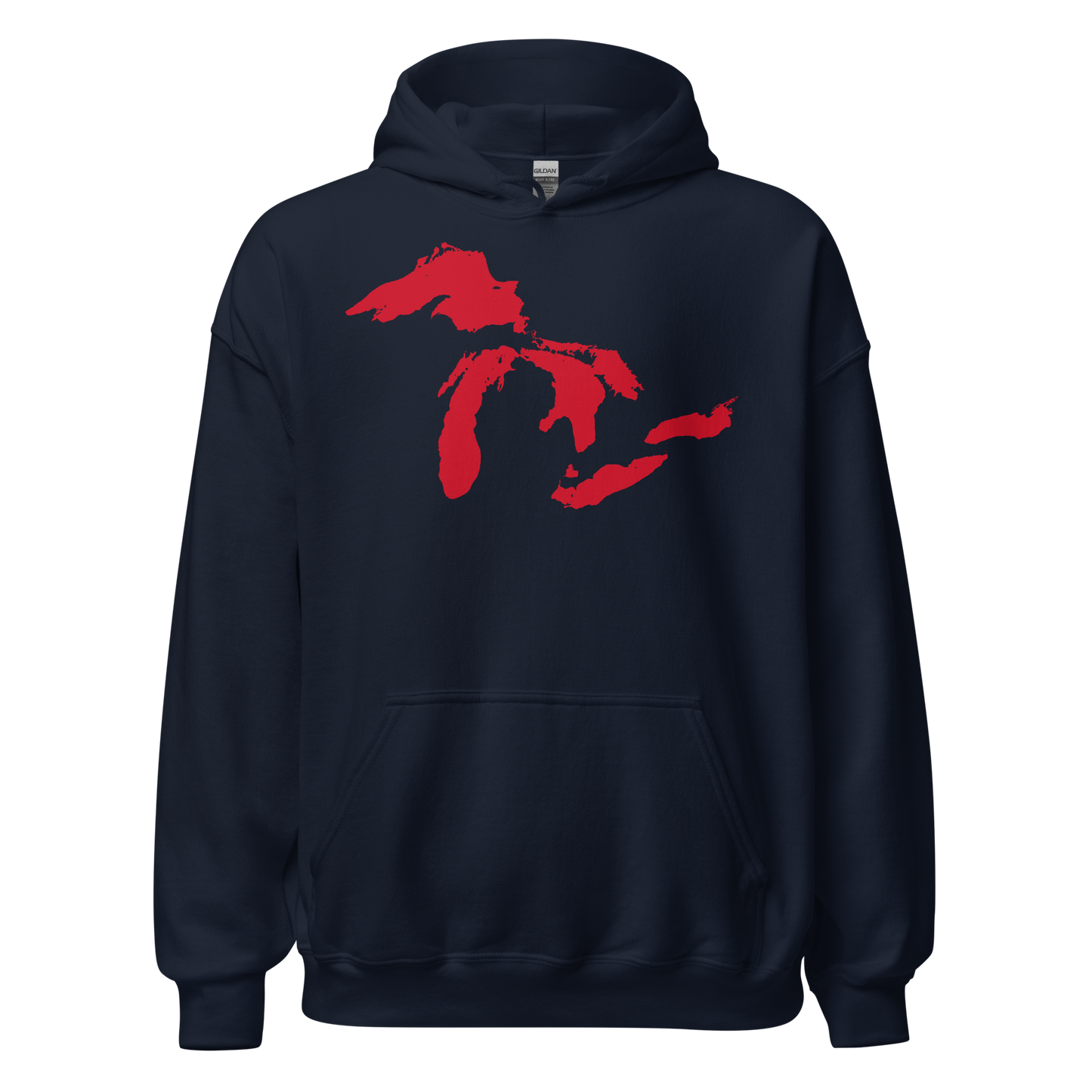 Great Lakes Hoodie (Aliform Red) | Unisex Standard