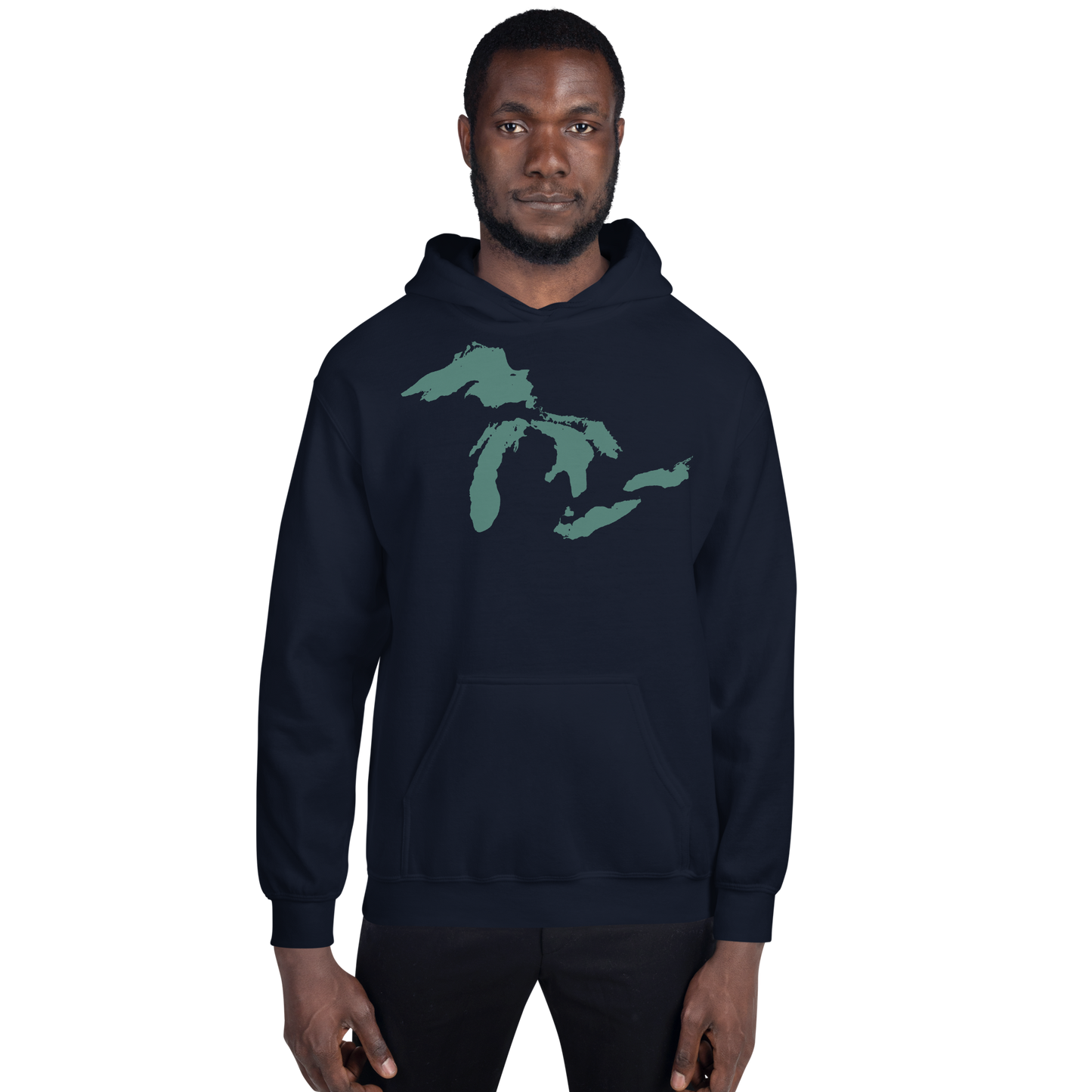 Great Lakes Hoodie (Copper Green) | Unisex Standard