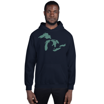 Great Lakes Hoodie (Copper Green) | Unisex Standard