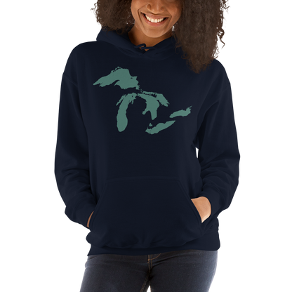 Great Lakes Hoodie (Copper Green) | Unisex Standard