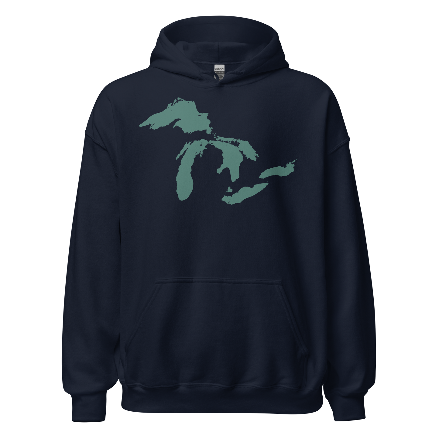 Great Lakes Hoodie (Copper Green) | Unisex Standard