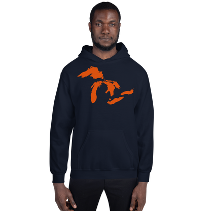 Great Lakes Hoodie (Maple Leaf Orange) | Unisex Standard