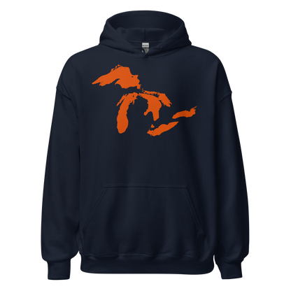 Great Lakes Hoodie (Maple Leaf Orange) | Unisex Standard