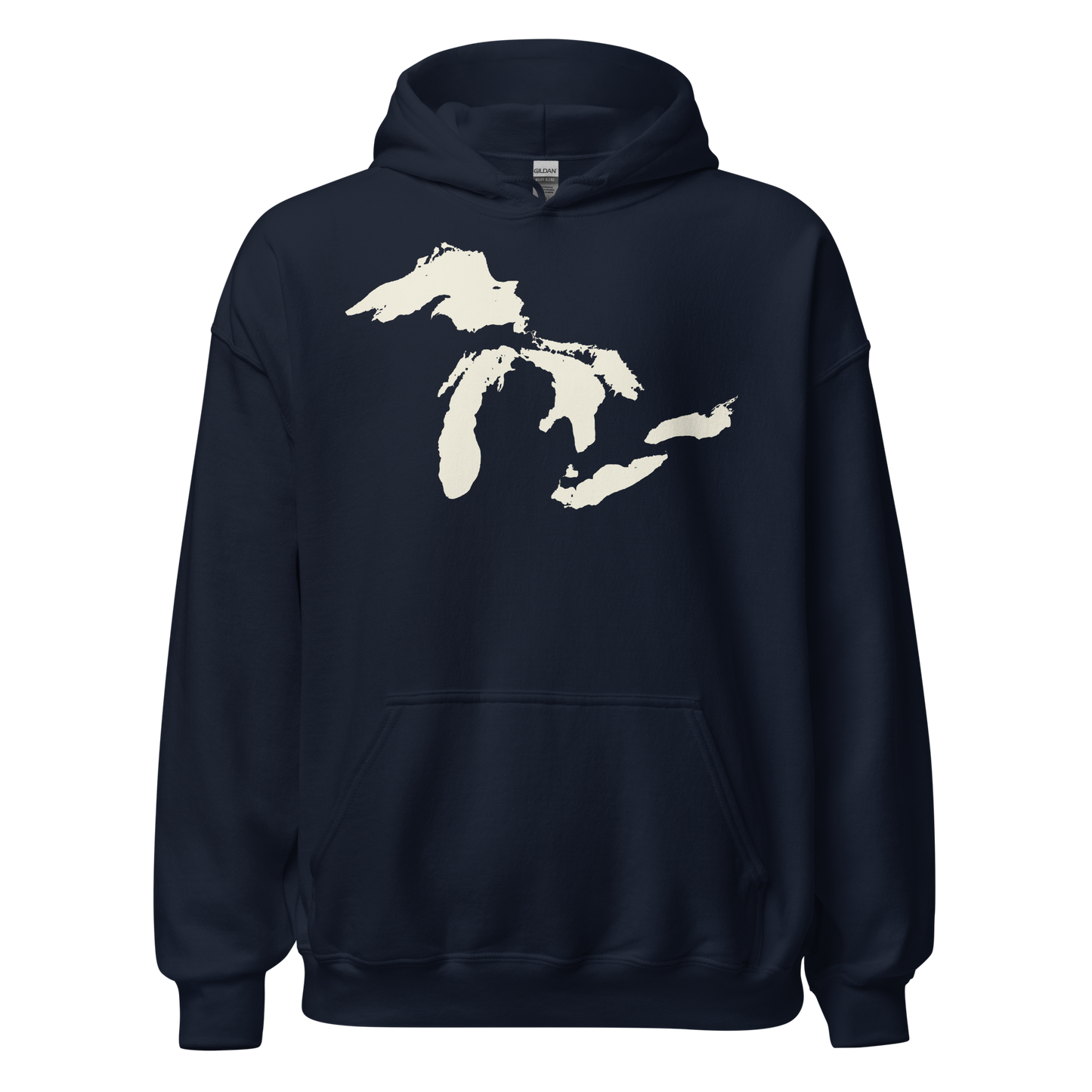 Great Lakes Hoodie (Ivory White) | Unisex Standard