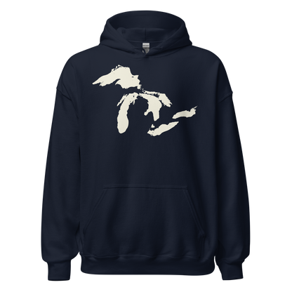 Great Lakes Hoodie (Ivory White) | Unisex Standard