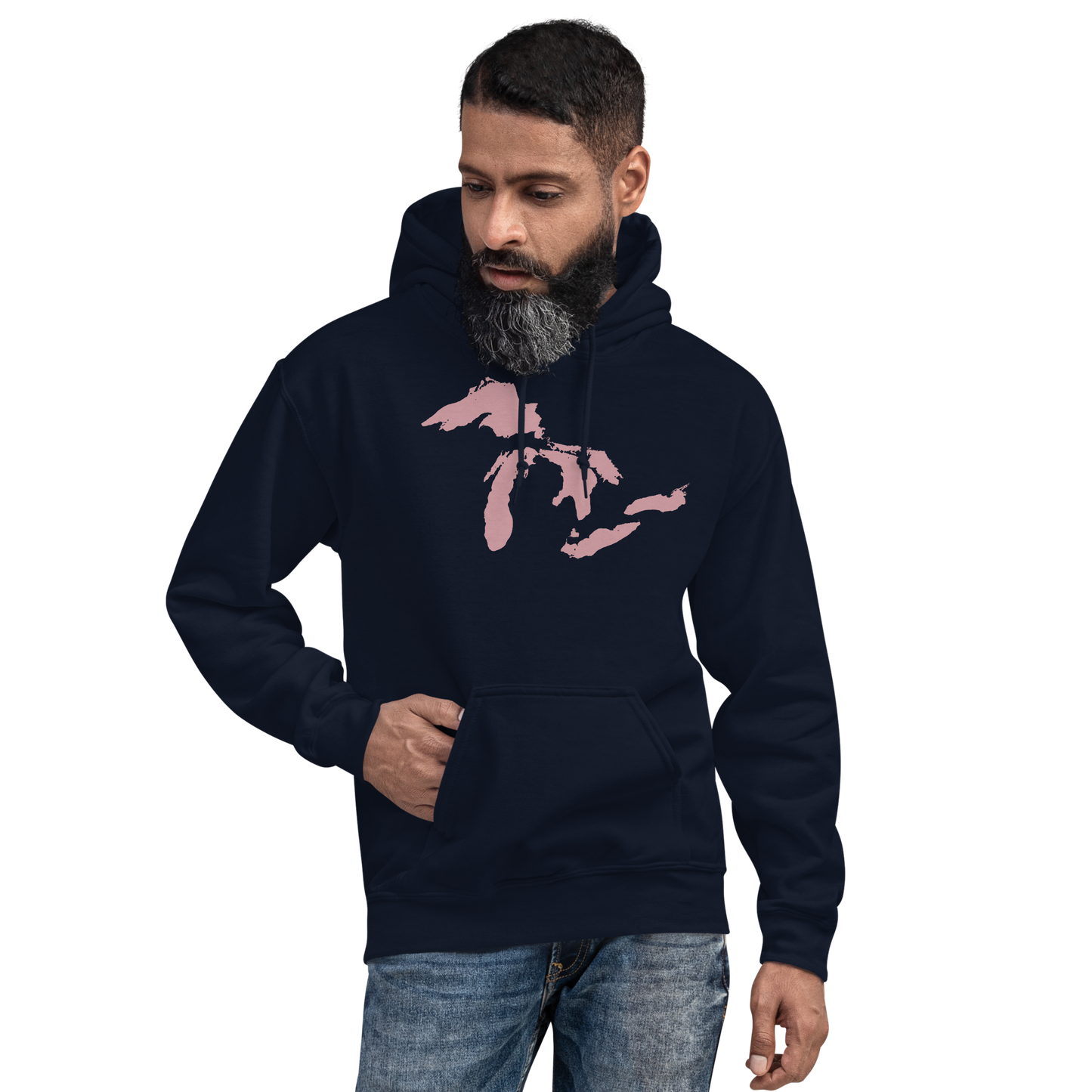 Great Lakes Hoodie (Cherry Blossom Pink) | Unisex Standard