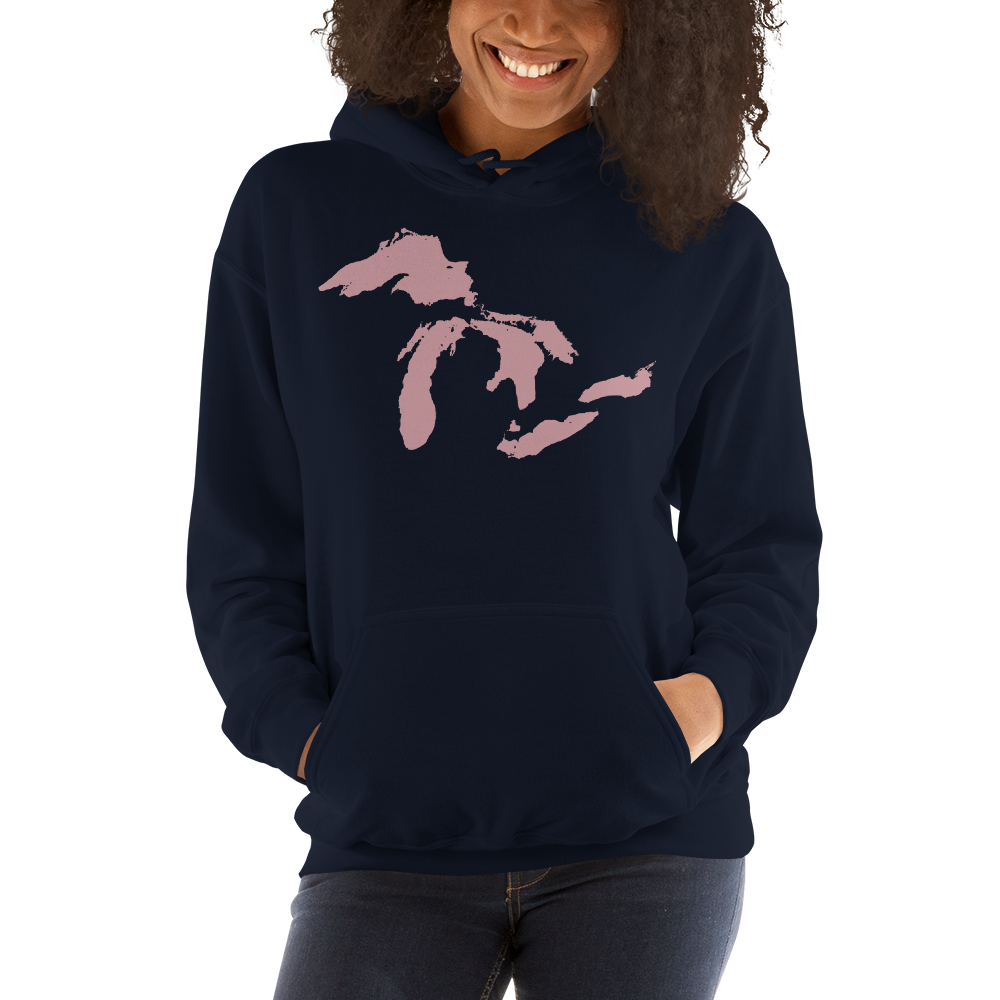 Great Lakes Hoodie (Cherry Blossom Pink) | Unisex Standard