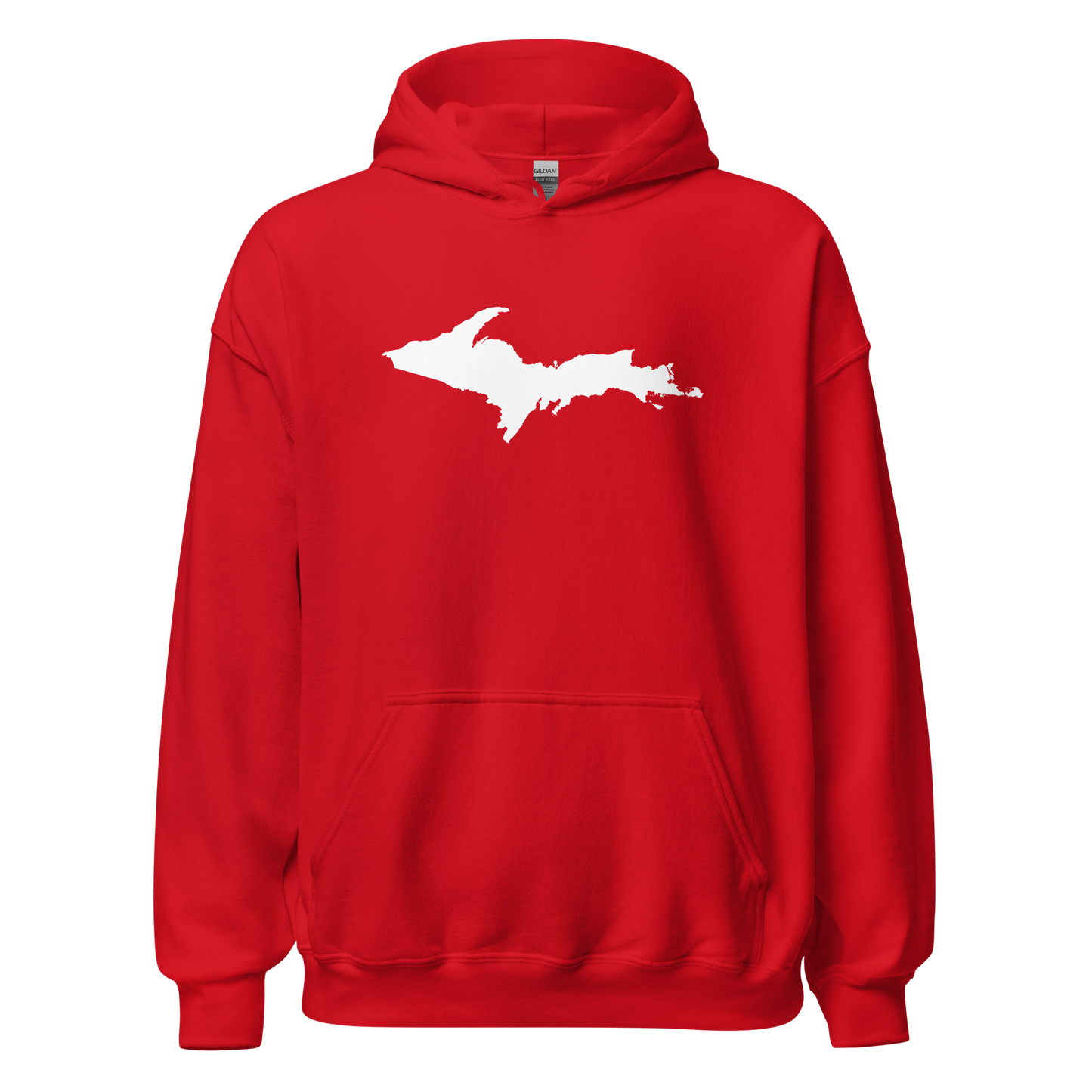 Michigan Upper Peninsula Hoodie (w/ UP Outline) | Unisex Standard