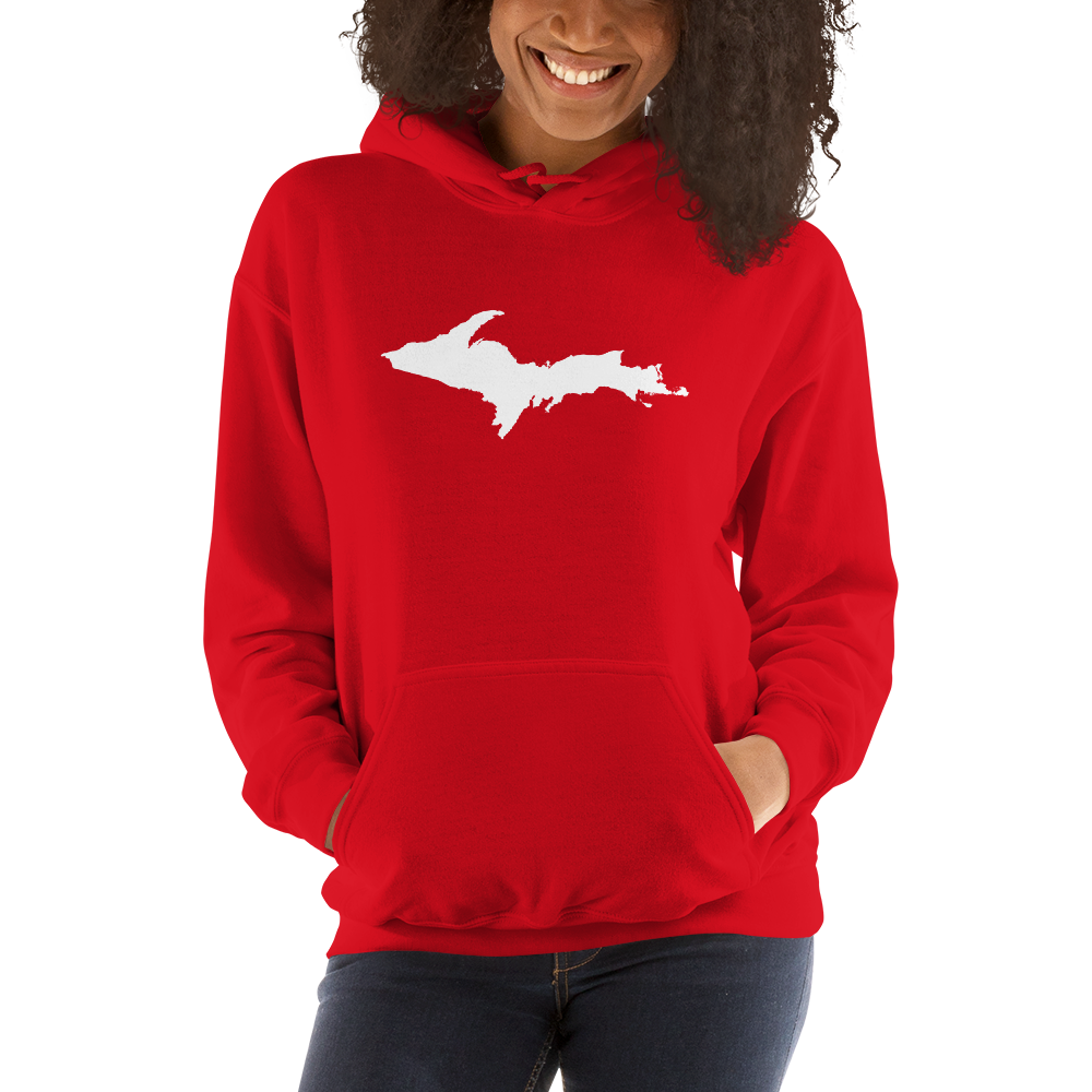 Michigan Upper Peninsula Hoodie (w/ UP Outline) | Unisex Standard