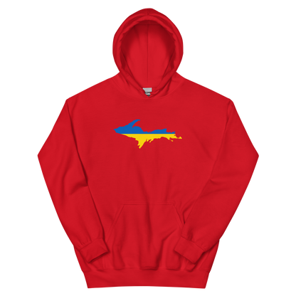 Michigan Upper Peninsula Hoodie (w/ UP Ukraine Outline) | Unisex Standard