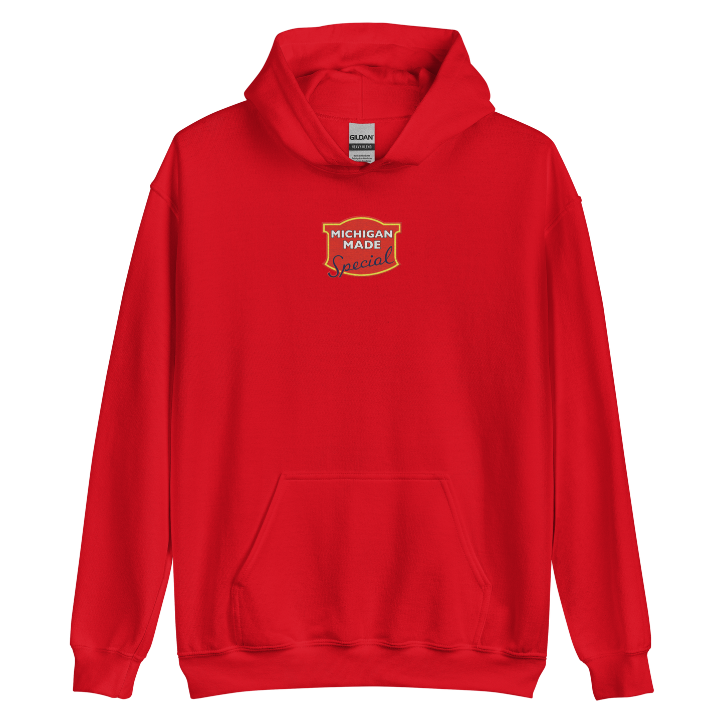 'Michigan Made' Hoodie (Potato Chip Parody) | Unisex Standard - Emb.