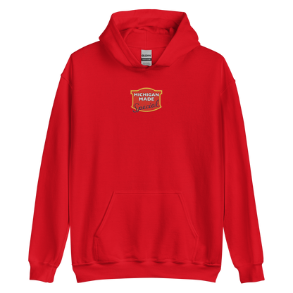 'Michigan Made' Hoodie (Potato Chip Parody) | Unisex Standard - Emb.