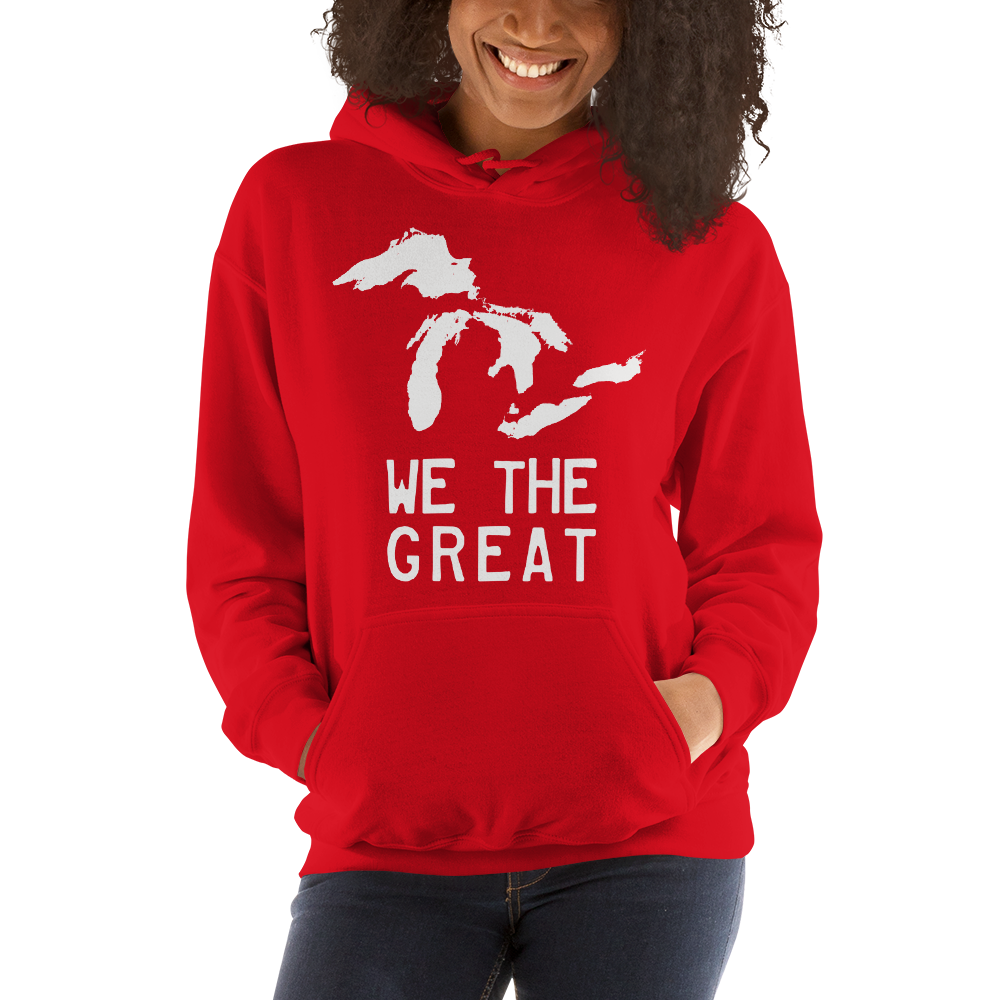 Great Lakes 'We The Great' Hoodie (Birch Bark White) | Unisex Standard