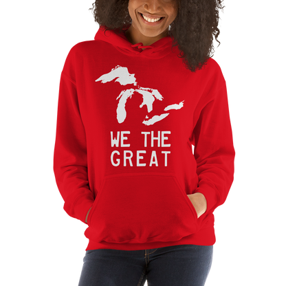 Great Lakes 'We The Great' Hoodie (Birch Bark White) | Unisex Standard