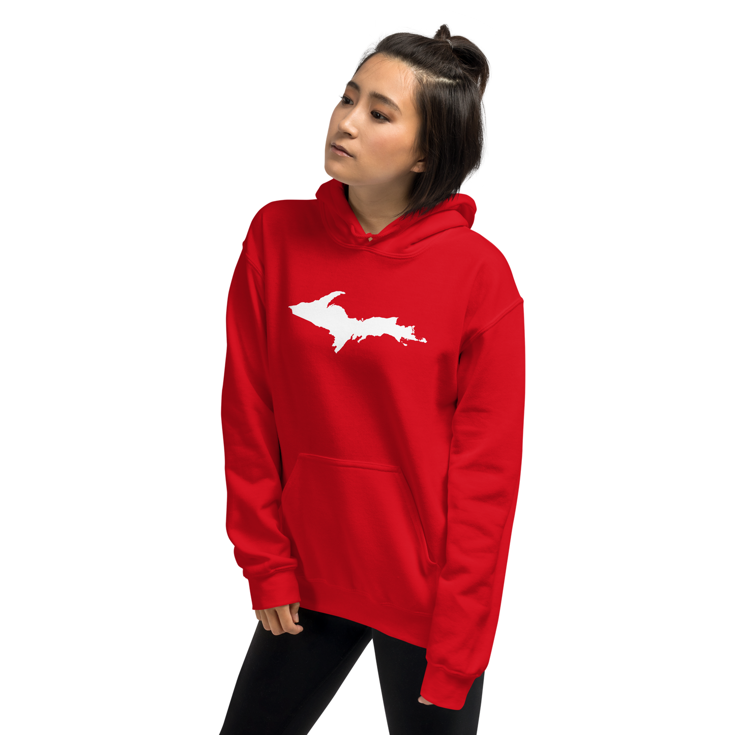 Michigan Upper Peninsula Hoodie (w/ UP Outline) | Unisex Standard