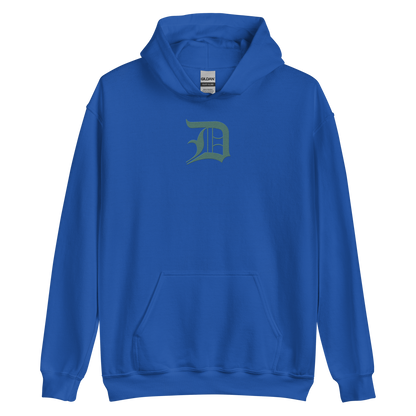 Detroit 'Old English D' Hoodie (Copper Green) | Unisex Standard - Emb.